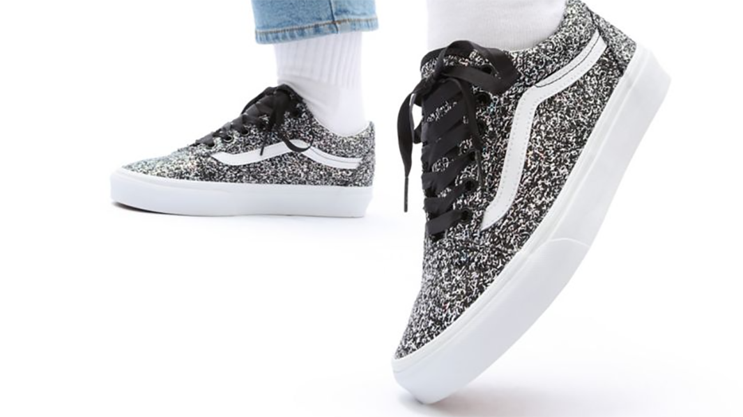 Vans Old Skool Shiny Party Black Where To Buy VN0A5KRF8N9