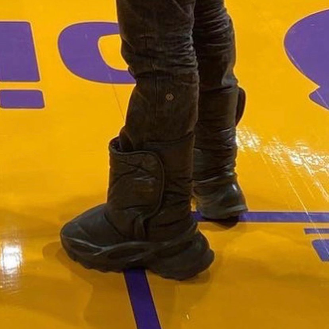 yeezy season 8 puffer boots