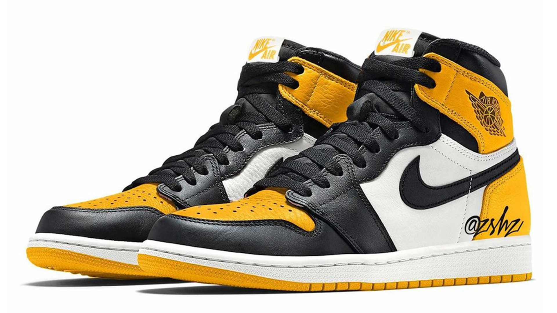 Air Jordan 1 Yellow Toe