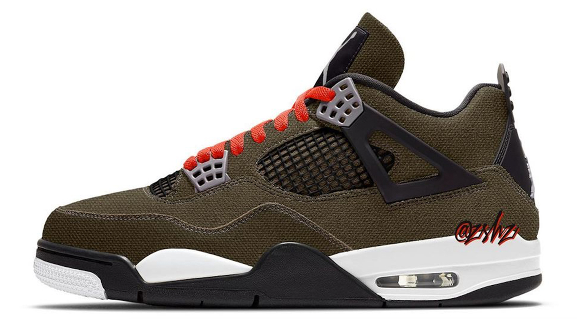 Air Jordan 4 “Olive Canvas”