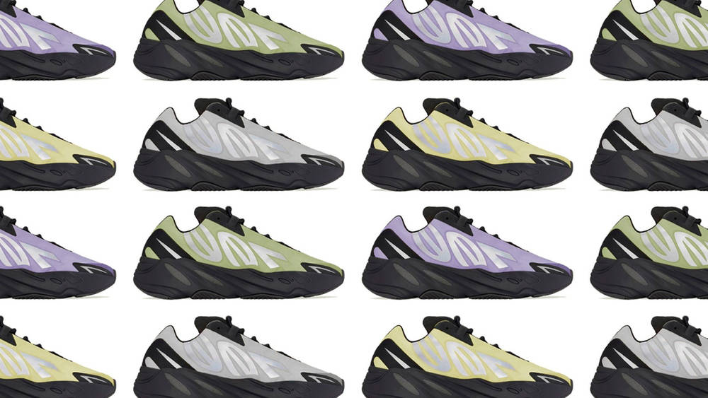 Image via Yeezy Mafia The Yeezy Boost 700 MNVN Spring Line-Up Pops Up in a Pastel Palette