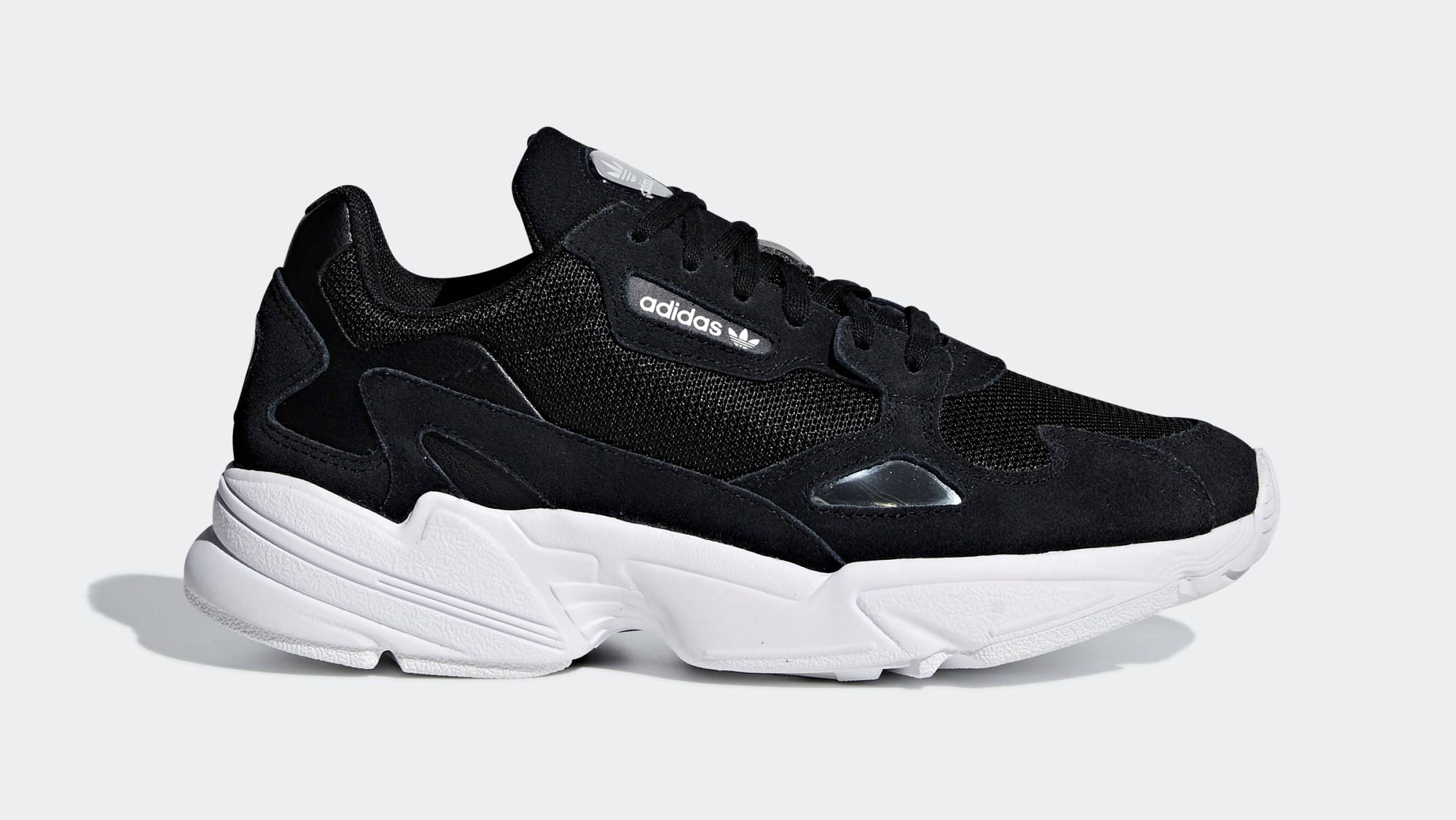 adidas Falcon Black White
