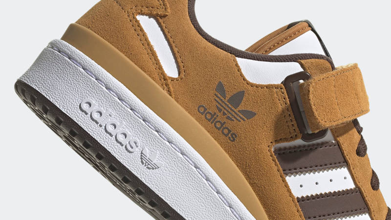 adidas Forum Low Mesa Brown Closeup