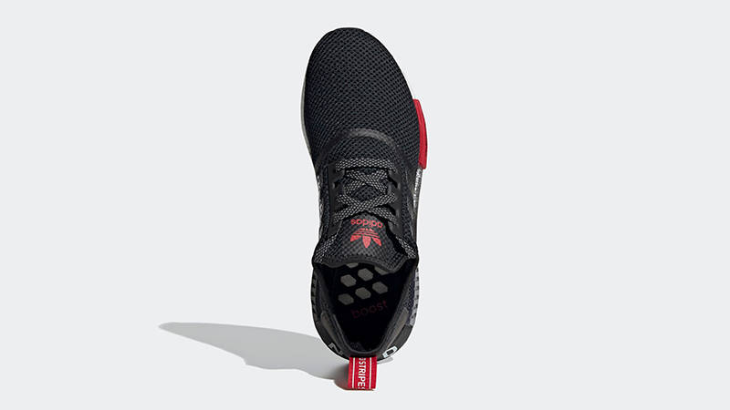 adidas NMD R1 Black Scarlet FY5354 Top