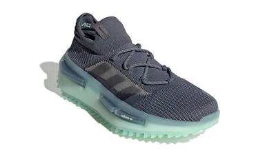 adidas NMD S1 Grey Green Glow Front