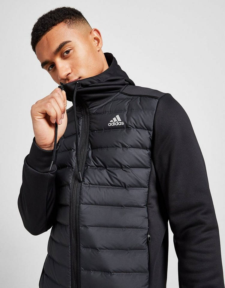 adidas Tech Hybrid Jacket Black Detail