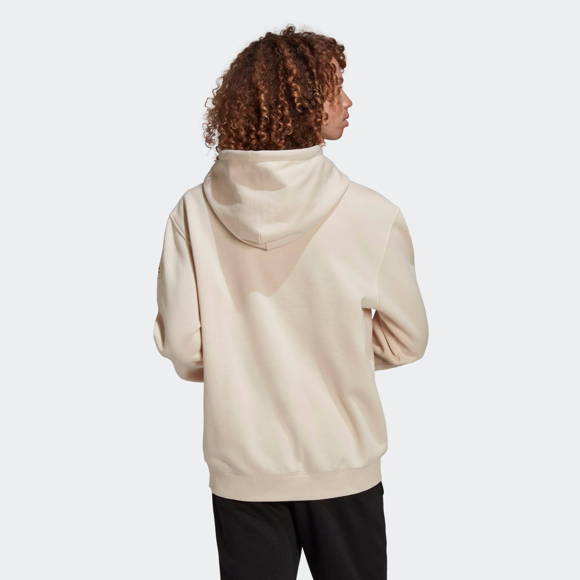 Adidas trefoil hotsell hoodie linen