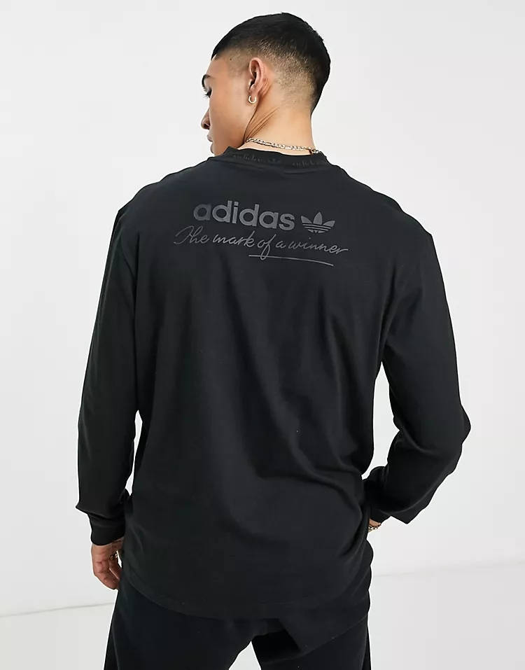 adidas long sleeve trefoil