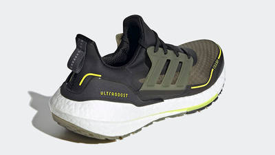 adidas Ultra Boost 21 COLD.RDY Black Olive S23896 Back