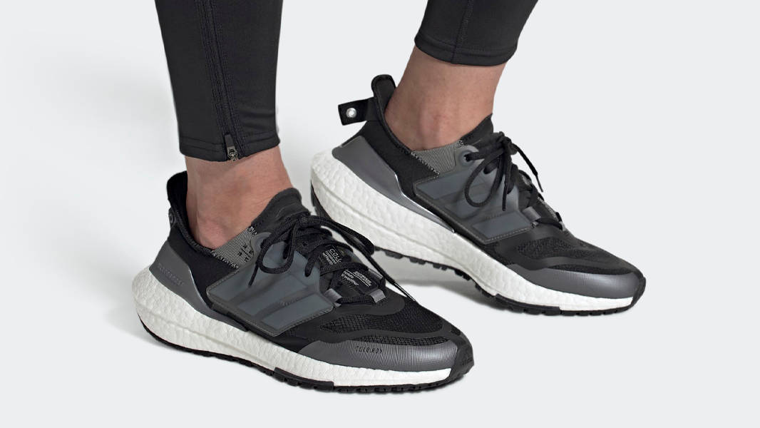 adidas Ultra Boost 22 COLD.RDY Core Black Grey On Foot
