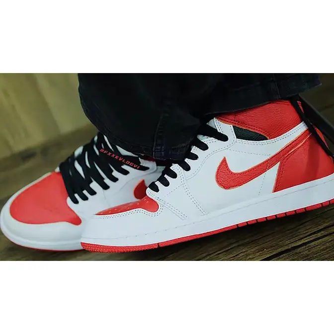 Air Jordan 1 High Heritage White Red | Where To Buy | 555088-161 