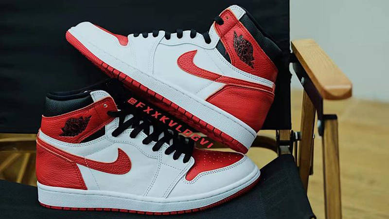 Air Jordan 1 High Heritage White Red | Where To Buy | 555088-161