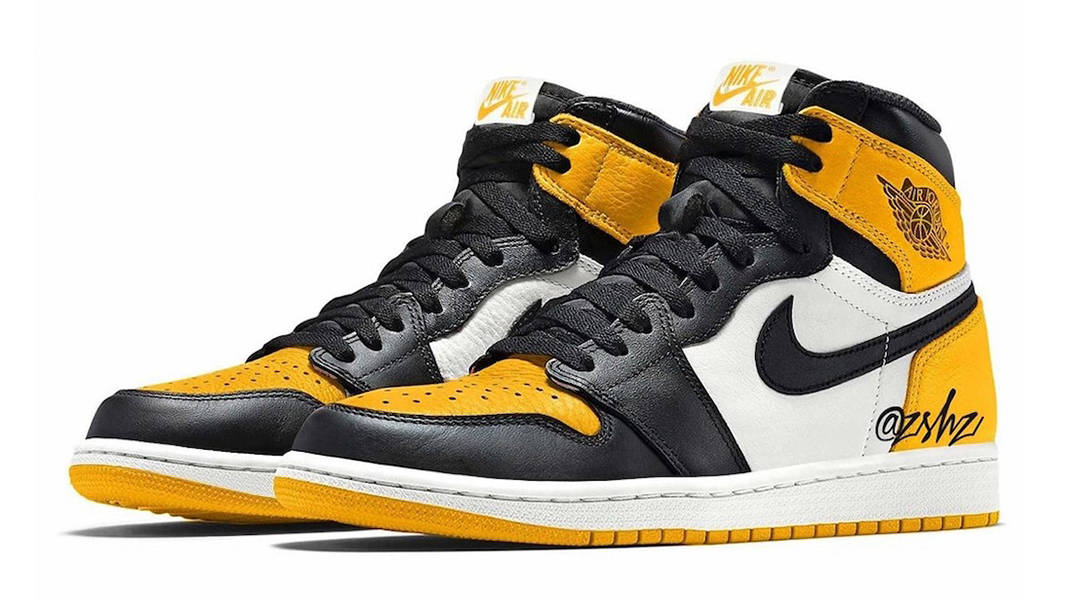 jordan one yellow toe