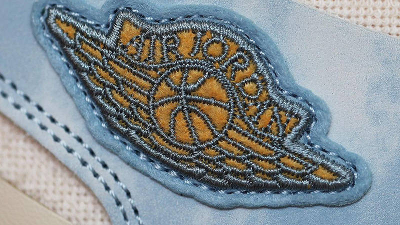 Air Jordan 1 High Zoom CMFT White Blue Purple Detail