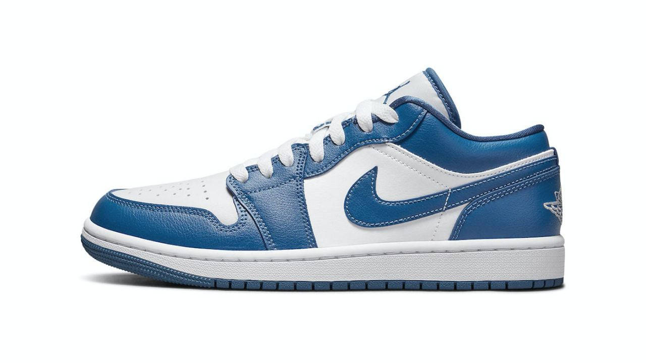 air jordan 1 low marina blue
