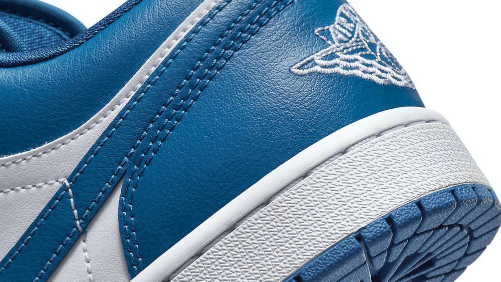 Image via Nike air jordan 1 low marina blue5