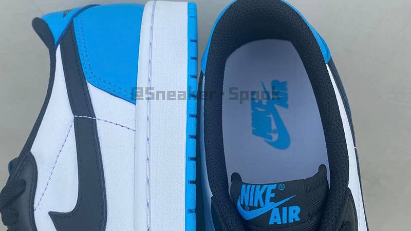 Air Jordan 1 Low University Blue Black CZ0790-104 Detail 3