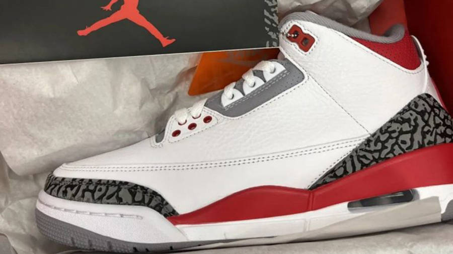 jordan 3's fire red