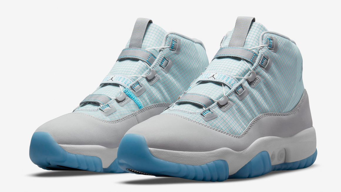 Check Out the Self-Lacing Air Jordan 11 Adapt "University Blue" | The