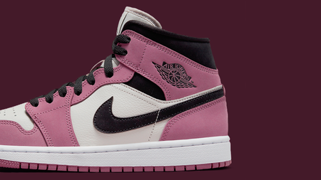 Guaranteed You'll Love This Jordan 1 Mid Berry Much Guaranteed You'll Love This Jordan 1 Mid Berry Much