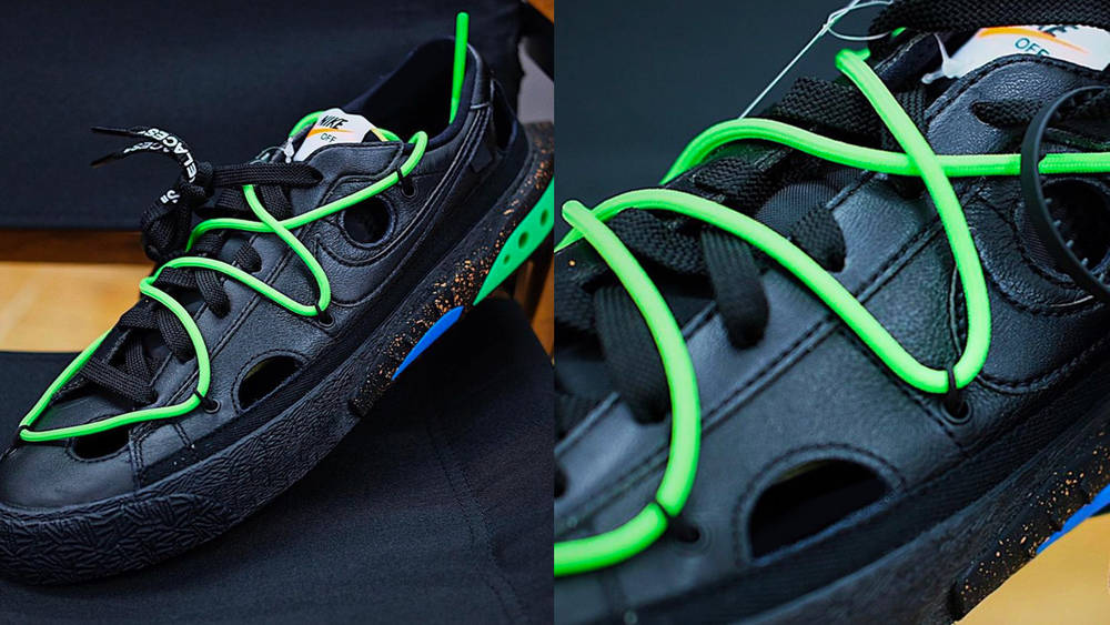 Image via fxxkvlogvi Off-White x Nike Blazer Low