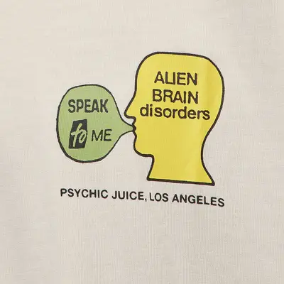 Brain Dead Psychic Juice T-Shirt BDF21T00002170WH02 Detail