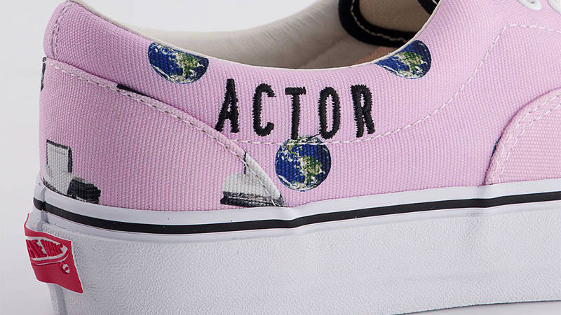 Cali Thornhill Dewitt x Vans Vault OG Era LX Pink Closeup