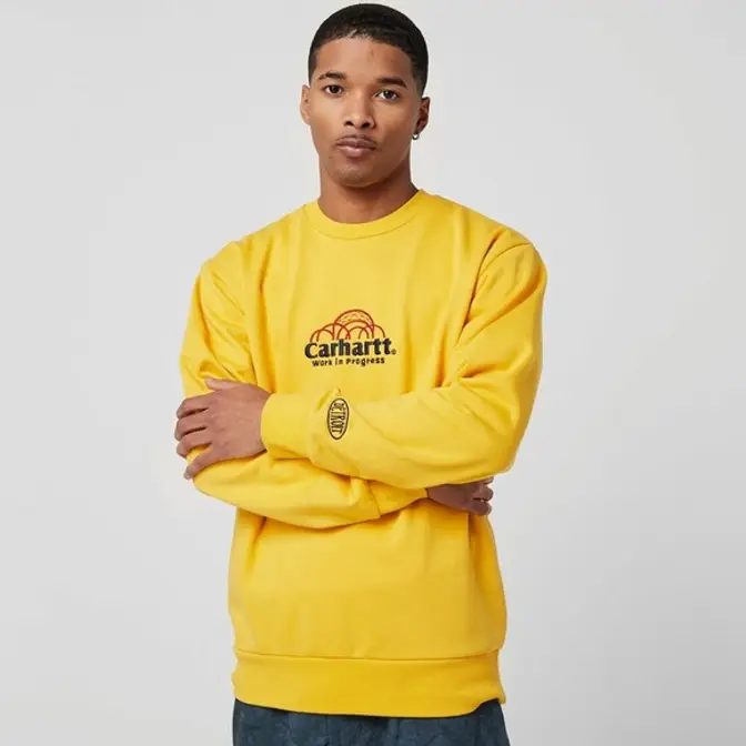 Carhartt WIP Geo Script Sweatshirt | Where To Buy | The Sole Supplier