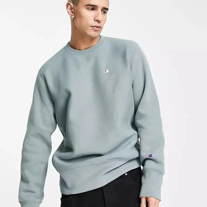 this Robert Rodriguez sweater Small Logo Sweatshirt Mid Blue