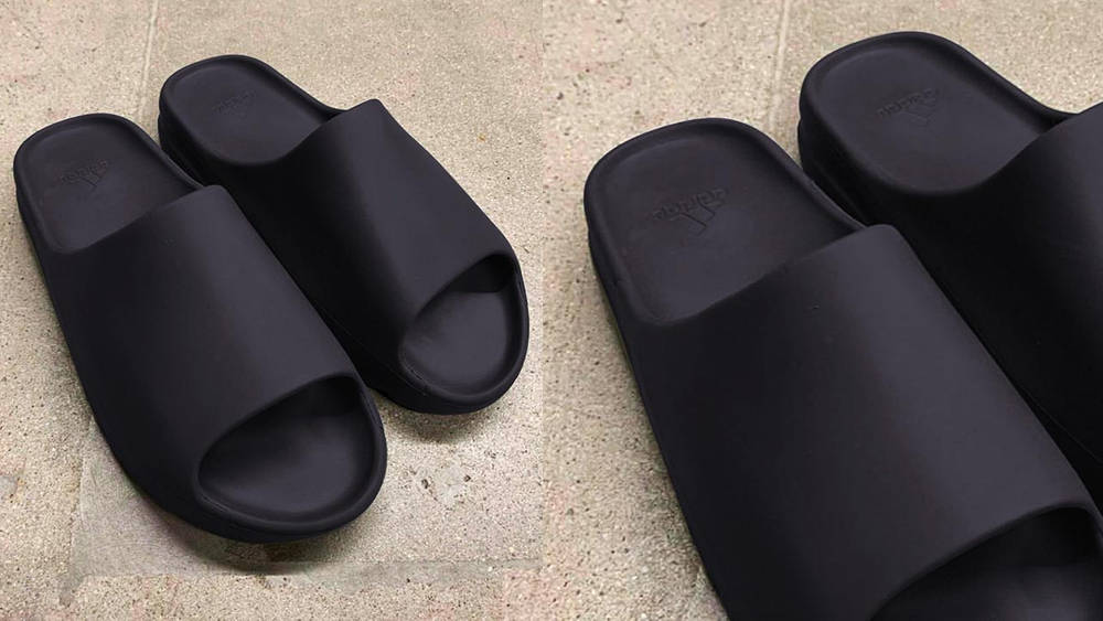 Yeezy Slide "Charcoal Black"