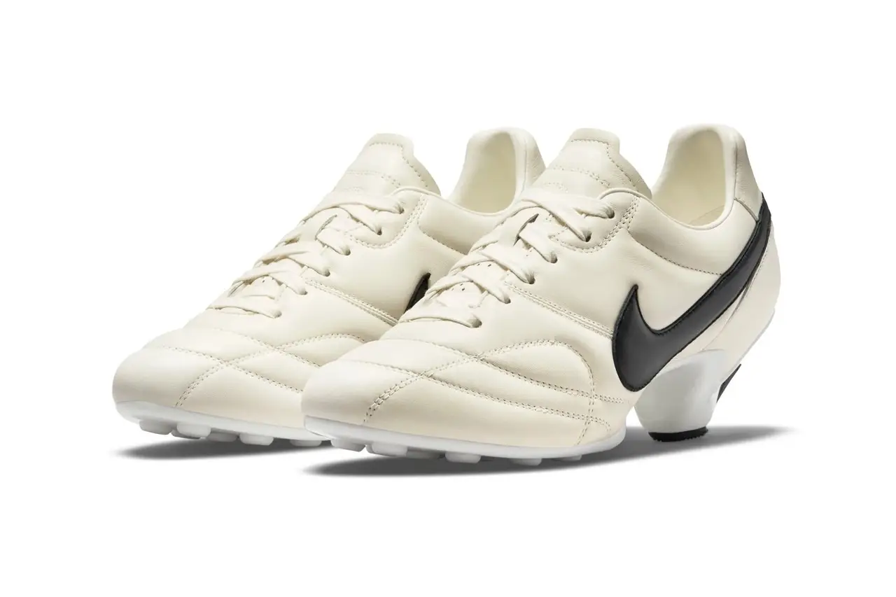 The COMME des GARÇONS x Nike Premier Combines Football Boots with Heels ...