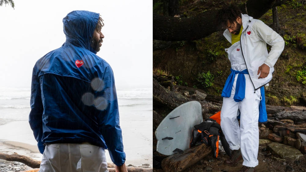 COMME des GARÇONS PLAY x K-Way Rework a Selection of Outerwear Favourites