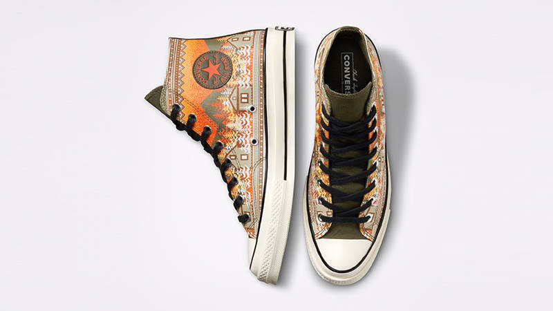 Converse Chuck 70 Holiday Sweater High Cargo Khaki Where To Buy