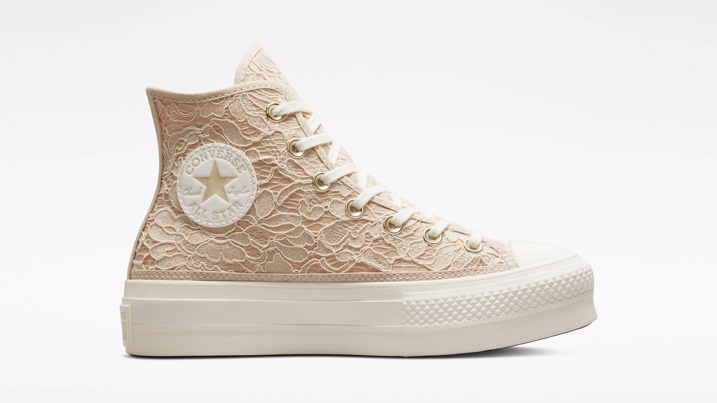 Converse Chuck Taylor All Star Platform Lace High Farro