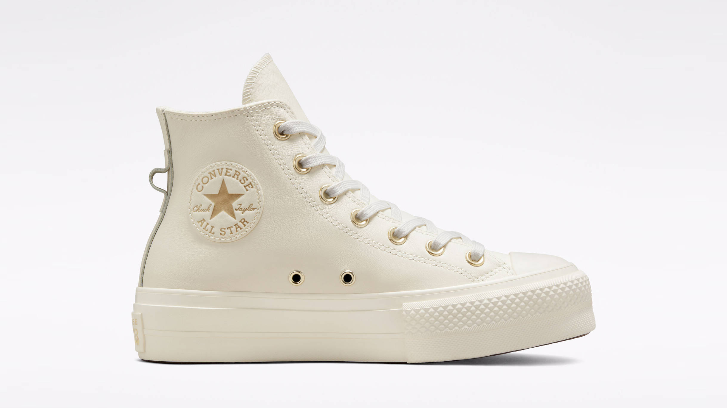 Converse Chuck Taylor Earthy Tones Platform Egret