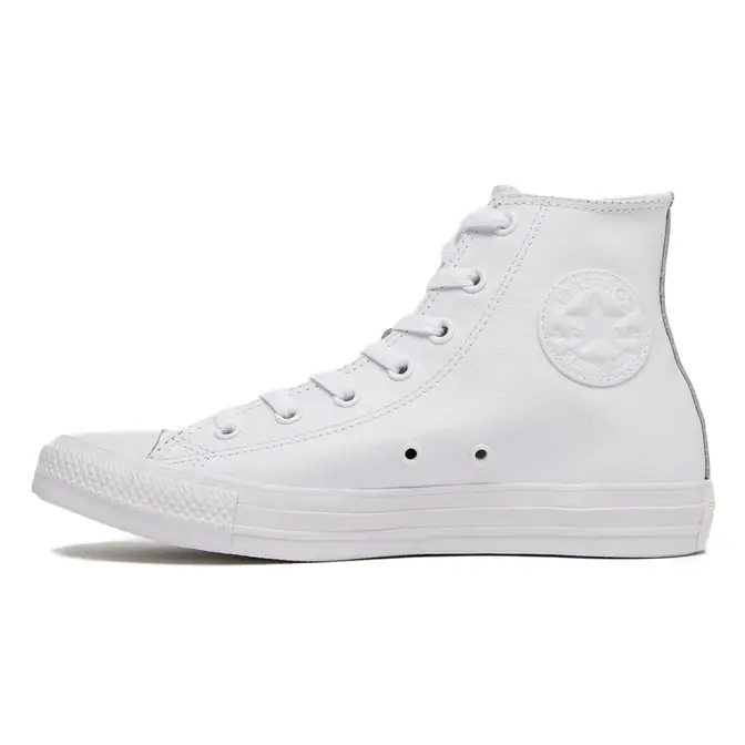 Converse Chuck Taylor Leather High Monochrome White | Where To Buy ...