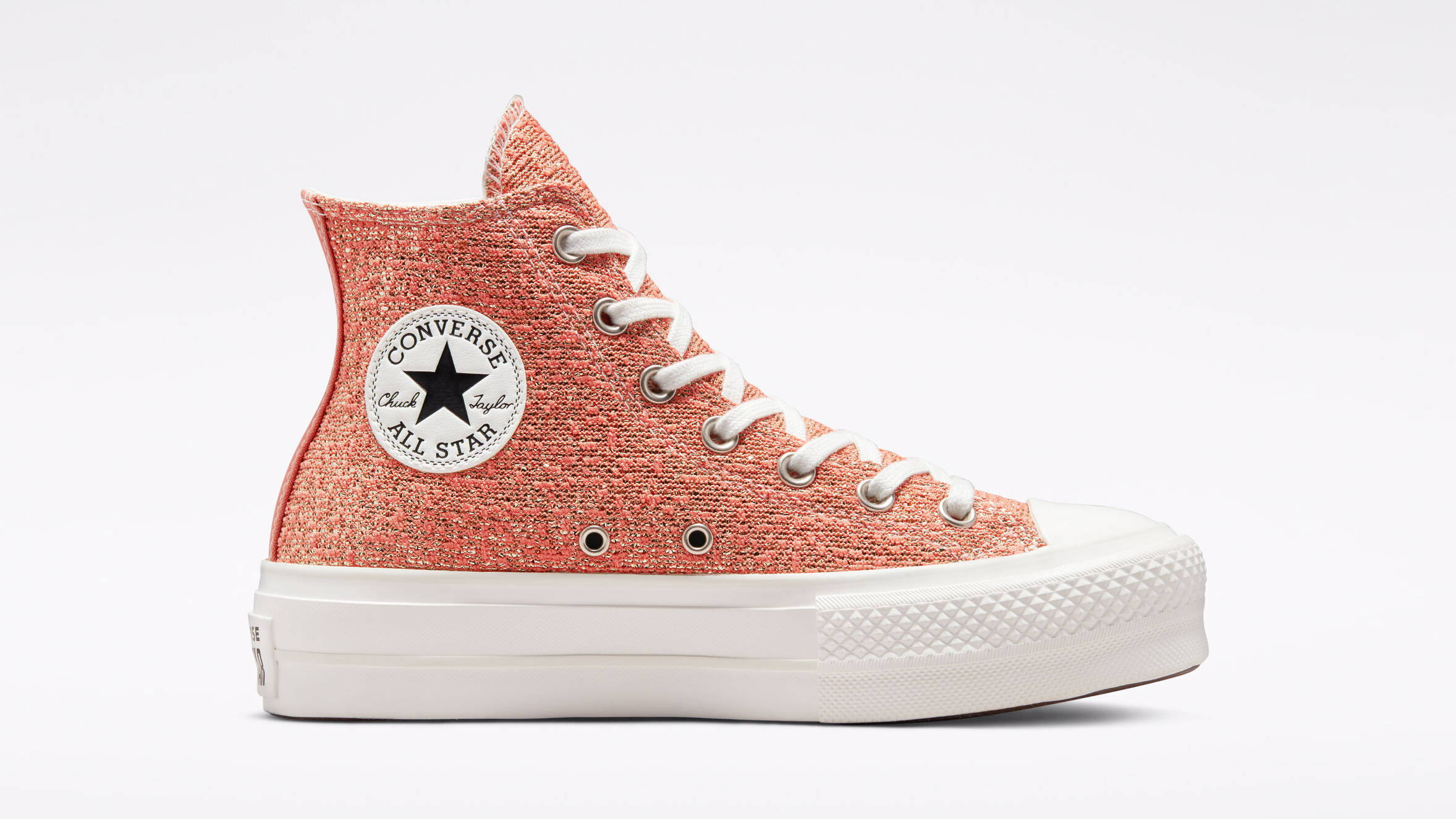 Converse Chuck Taylor Metallic Shimmer High Healing Clay