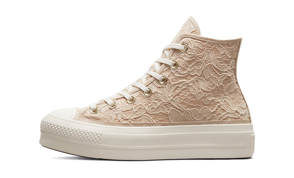 Converse Chuck Taylor Platform Lace High Farro Gold