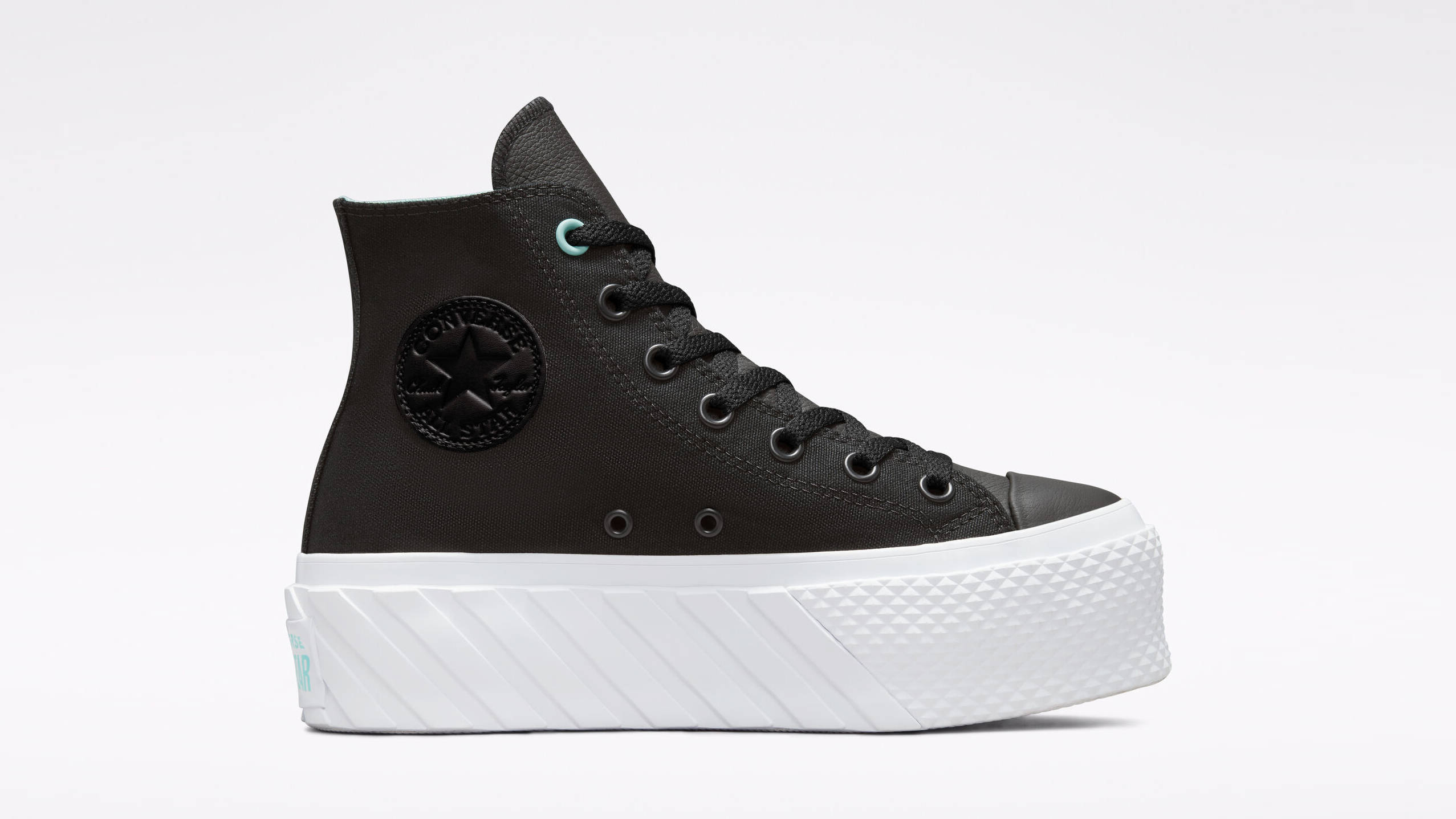 Converse Chuck Taylor Surface Fusion Lift 2X High Black