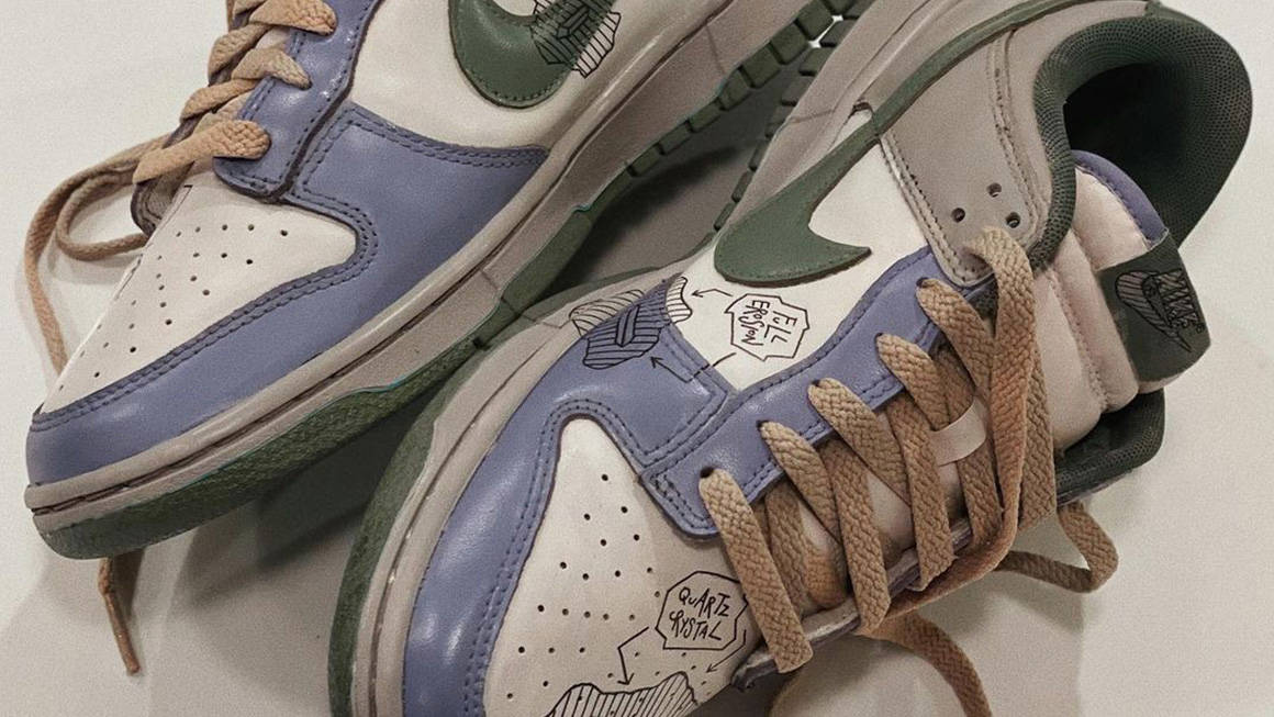 Daniel Arsham x Nike Dunk Low "Quartz Crystal"