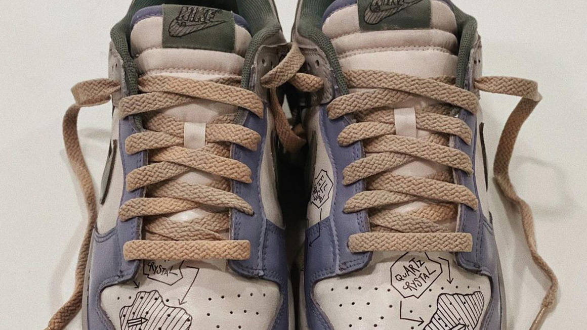 Daniel Arsham x Nike Dunk Low "Quartz Crystal"