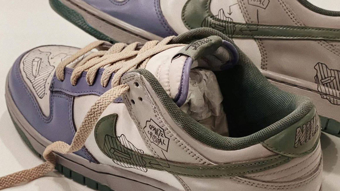 Daniel Arsham x Nike Dunk Low "Quartz Crystal"
