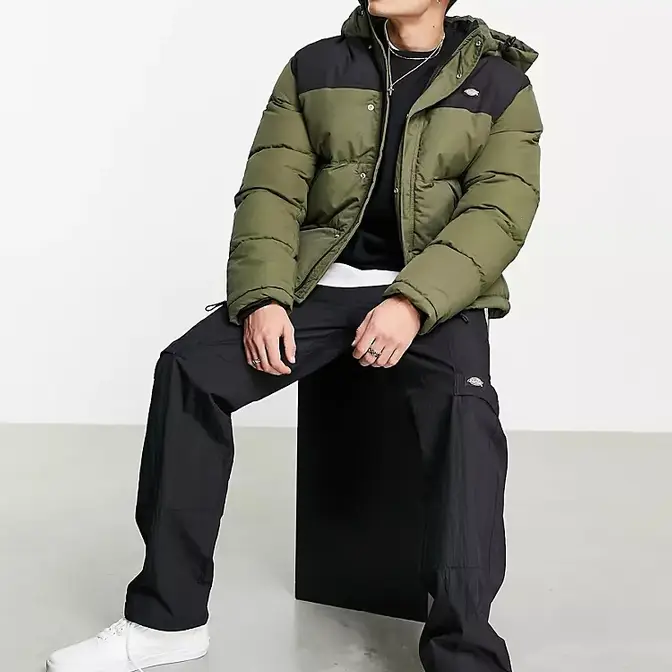 glacial utility puffer jacket