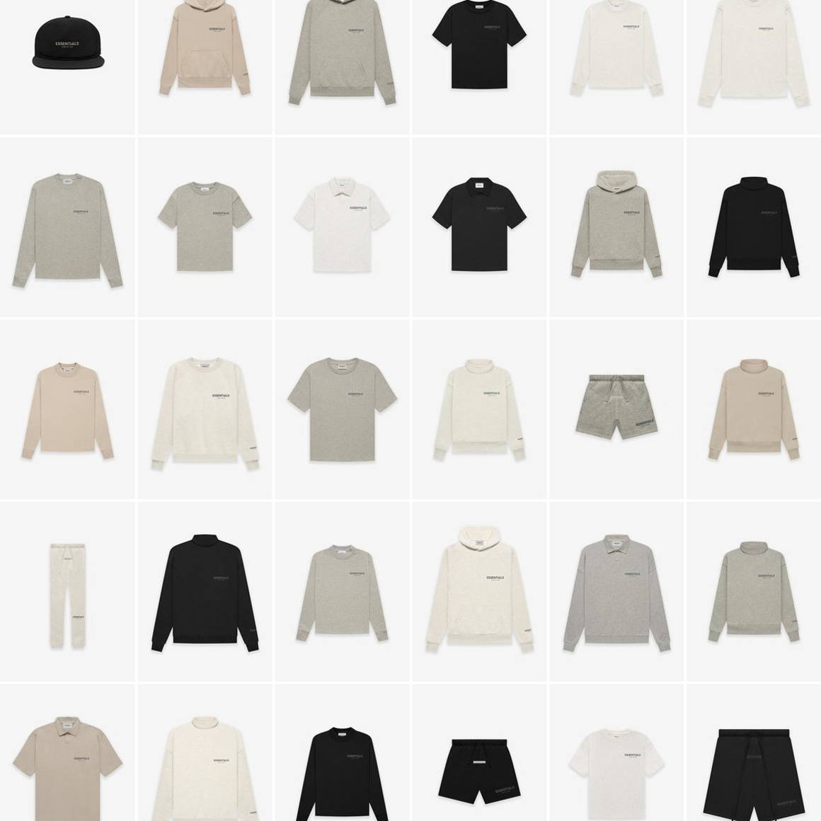 Fear of God ESSENTIALS 'The Core Collection': Everything You Need to ...