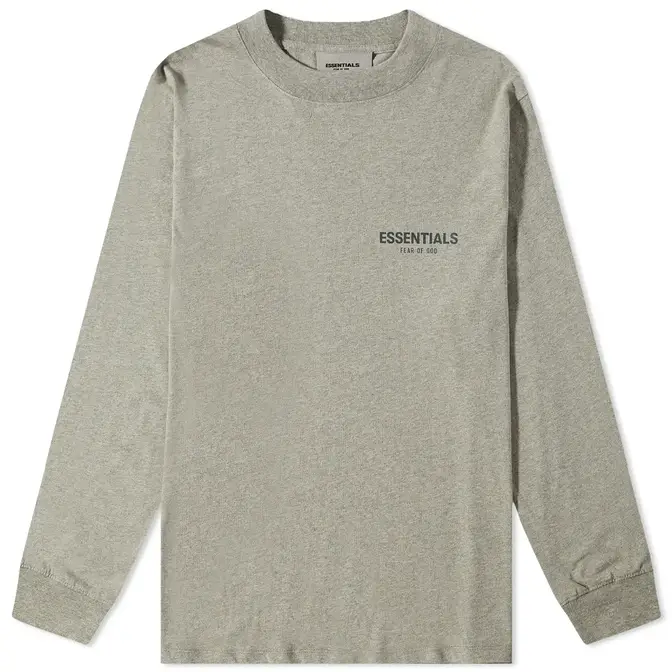 Fear of God ESSENTIALS Long Sleeve Summer Core T-Shirt Dark