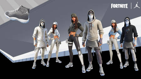 Fortnite x Jordan Brand Unveil New Collection to Mark the Return of the Air Jordan 11 "Cool Grey" Fortnite x Jordan Brand Unveil New Collection to Mark the Return of the Air Jordan 11 "Cool Grey"