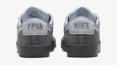 FPAR x Nike SB Blazer Low Cool Grey DN3754-001 Back