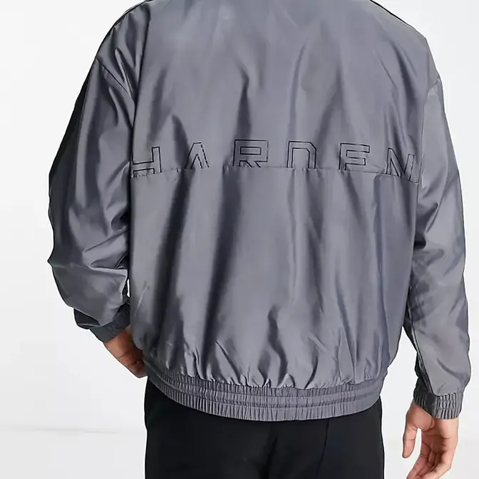 Harden x adidas Basketball Quarter Zip Sweatshirt Grey Where To Buy