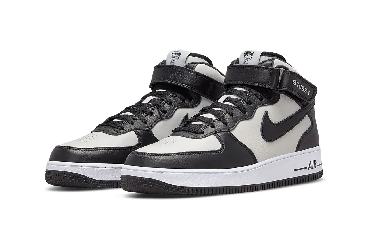 Official Images of the Stüssy x Nike Air Force 1 Mid Collaboration Are ...
