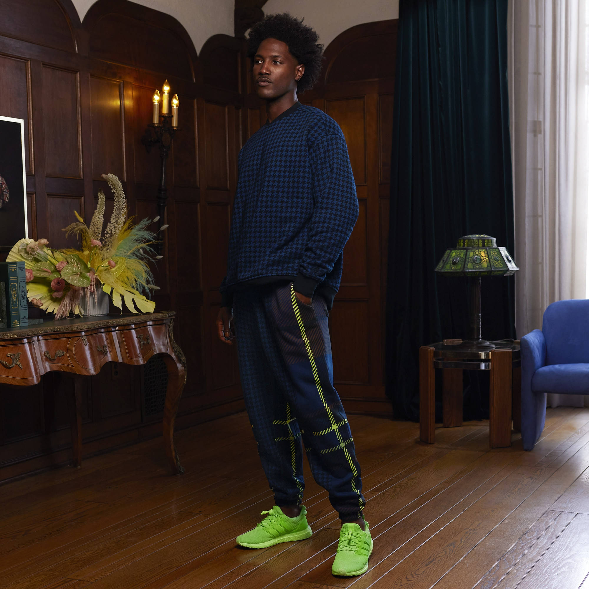 IVY PARK x adidas Allover Print Crewneck Sweatshirt Where To Buy